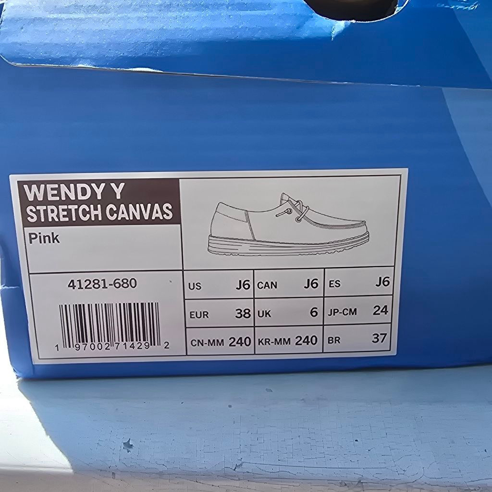 Hey Dude Wendy Stretch Canvas Youth - Picture 6 of 6